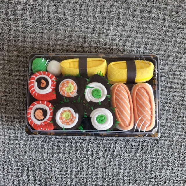 Unisex-Sushi-Socken