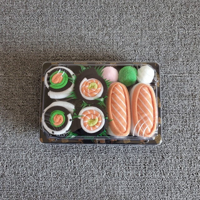 Unisex-Sushi-Socken